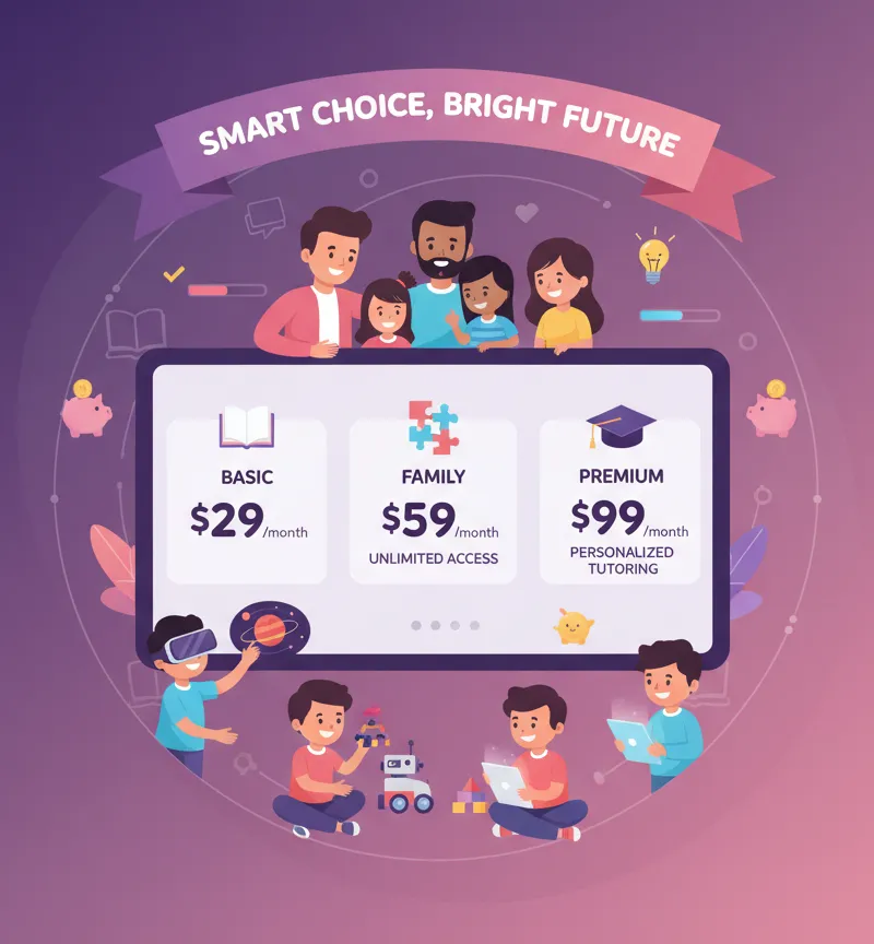 Pricing comparison illustration